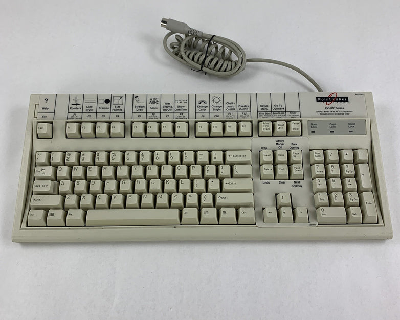 Keytronic E03600QL-C Wired Keyboard AT Clicky Mechanical Vintage Tested