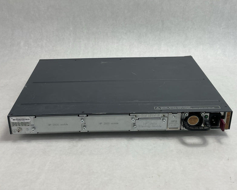 HP 2920-48G J9728A 48-Port Layer 3 Managed Gigabit Switch Tested & Reset