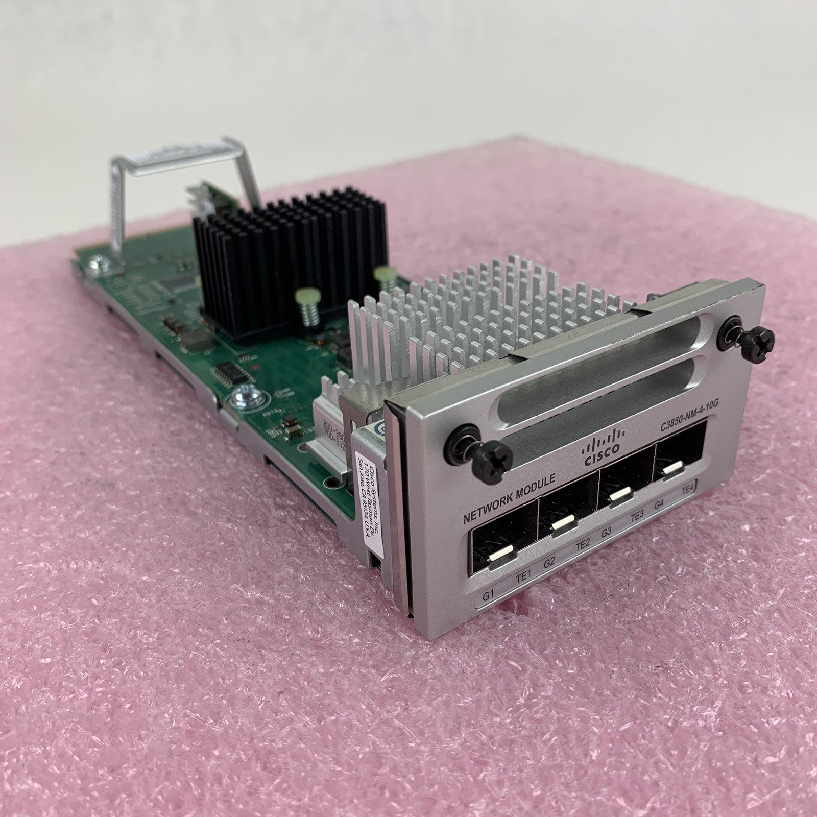 Cisco C3850-NM-4-10G 4-Port 10GbE Network Module for Catalyst Switch