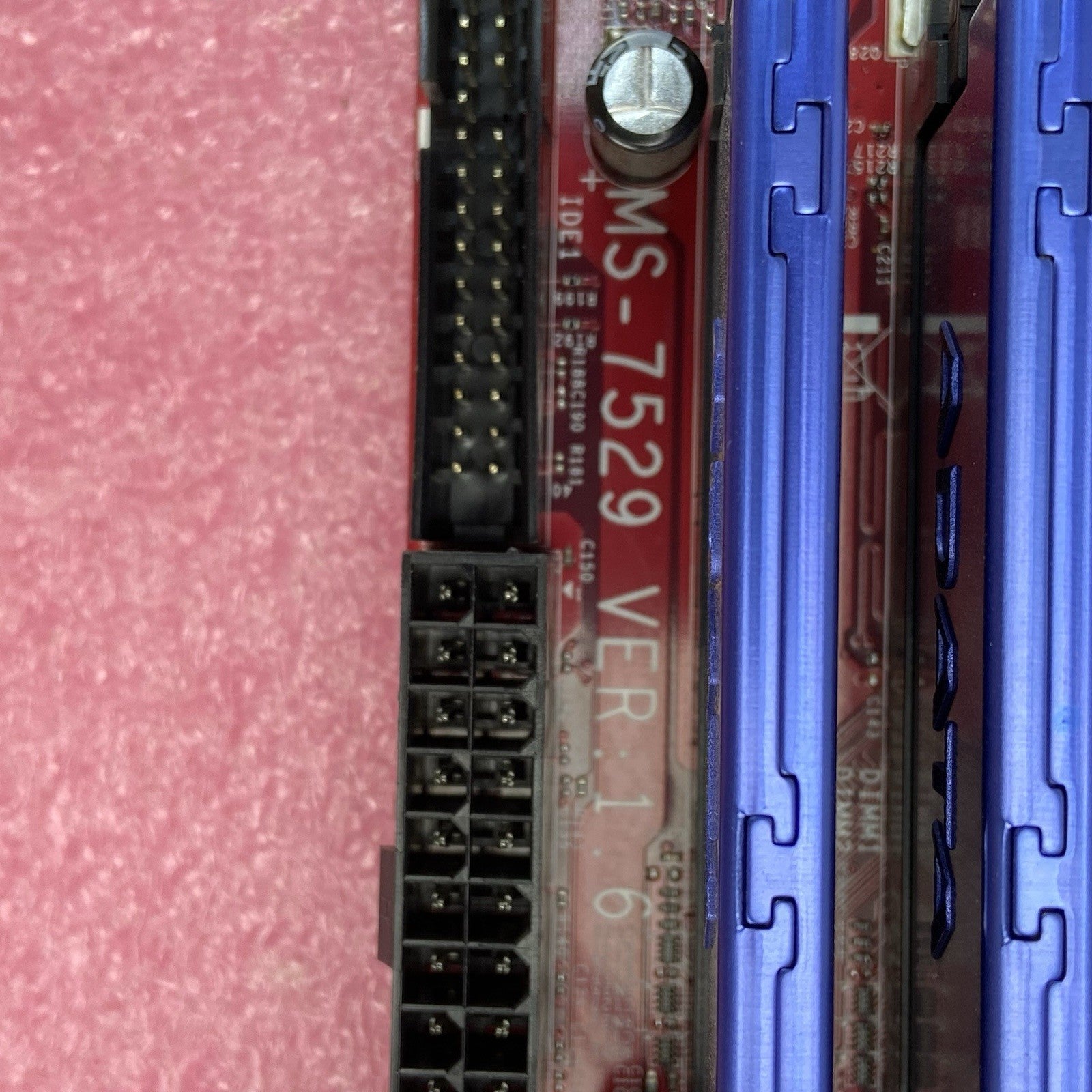 MicroStar MS-7529 Motherboard Intel Celeron E3400 2.6GHz 4GB RAM w/IO Shield7
