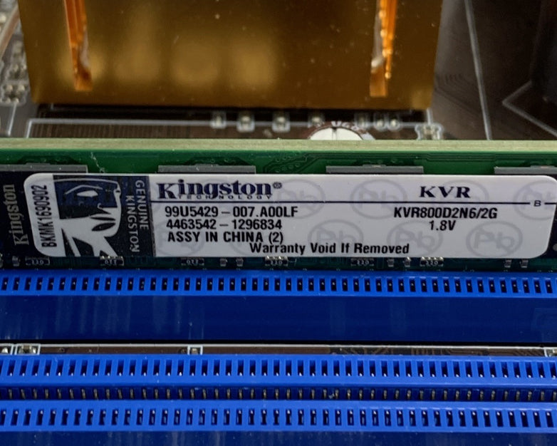 Asus P5G41-M LE Motherboard Pentium Dual-Core E6300 2.8GHz 2GB RAM w/ Shield