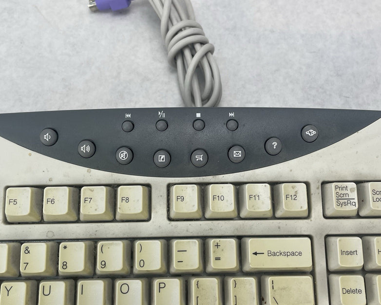 Gateway Keyboard RT3602 Vintage Wired Tested
