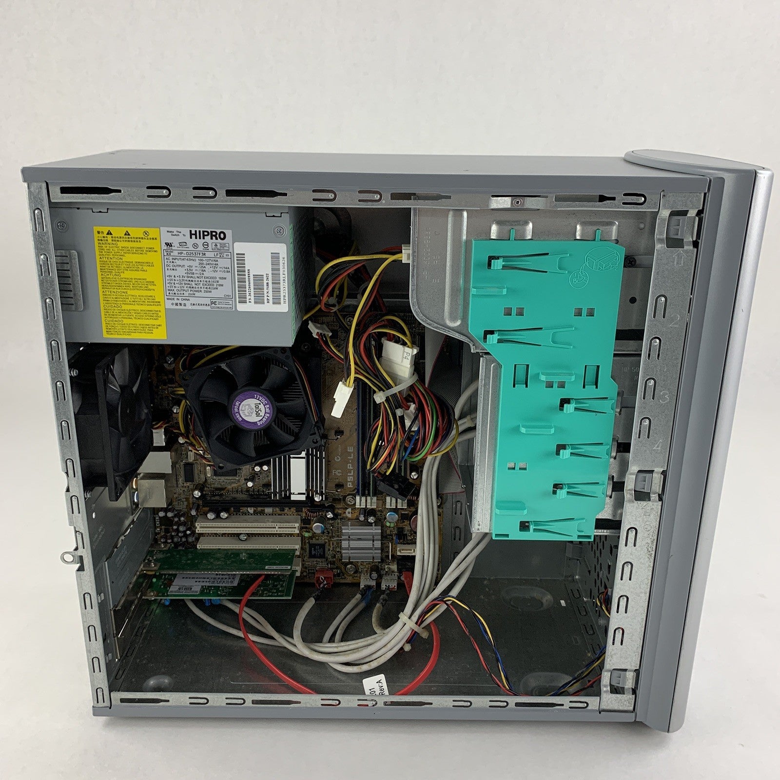 HP Pavilion A1720N MT Core 2 Duo 6300 1.86 GHz 3 GB RAM No HDD No OS