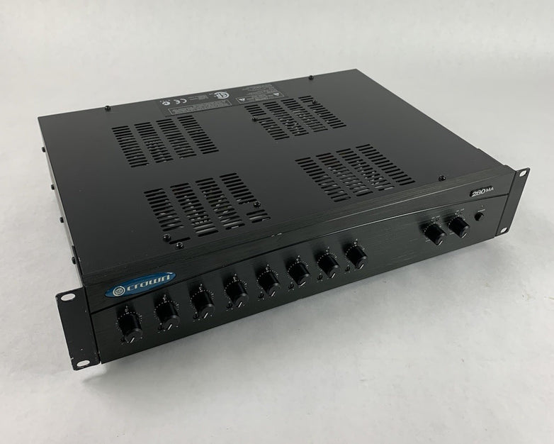 Crown 280MA Mixer / Amplifier - Bad #3 Volume Input Control Parts or Repair
