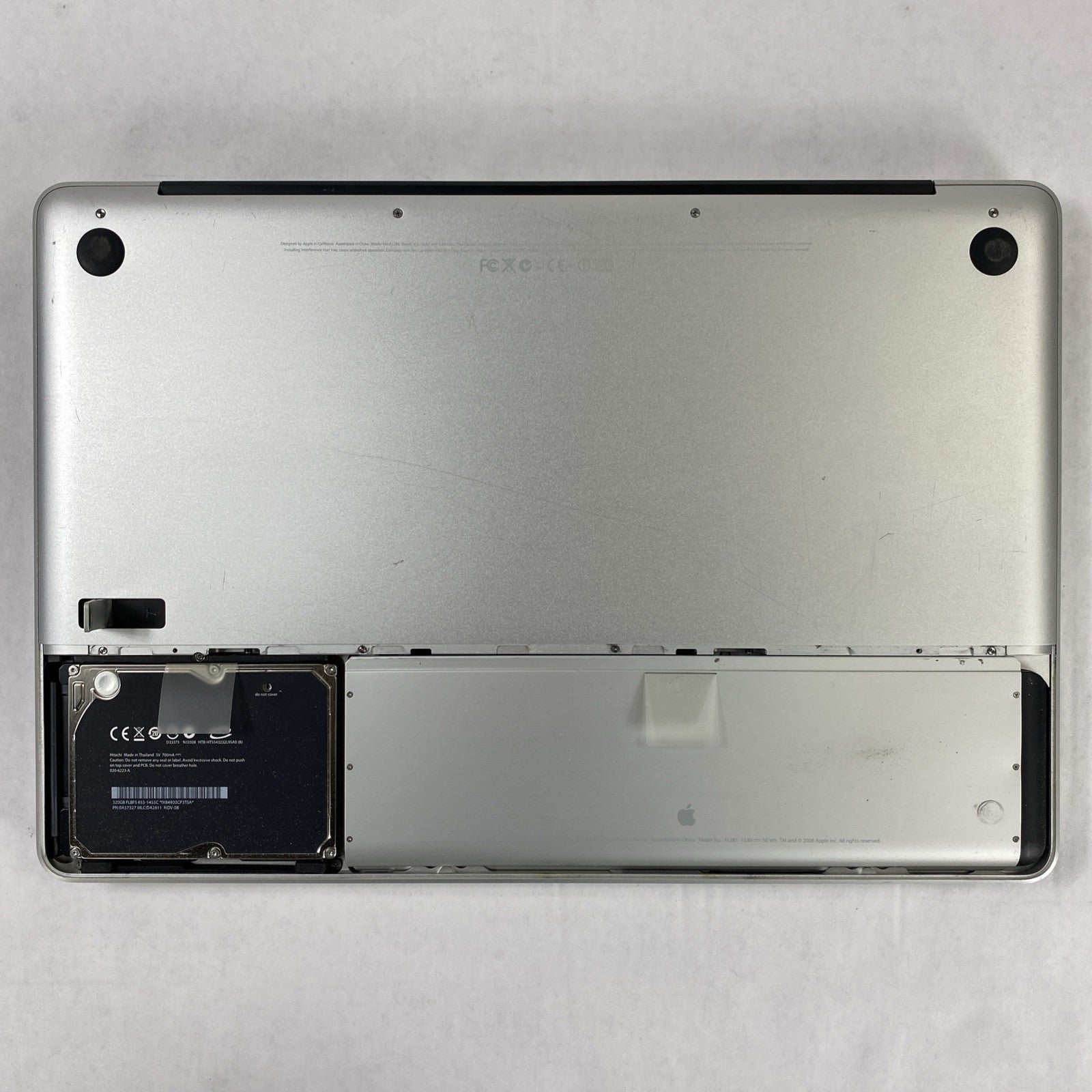 Apple MacBook Pro A1286 2009 15" Core 2 Duo 4GB RAM 320GB HDD - Service Battery17