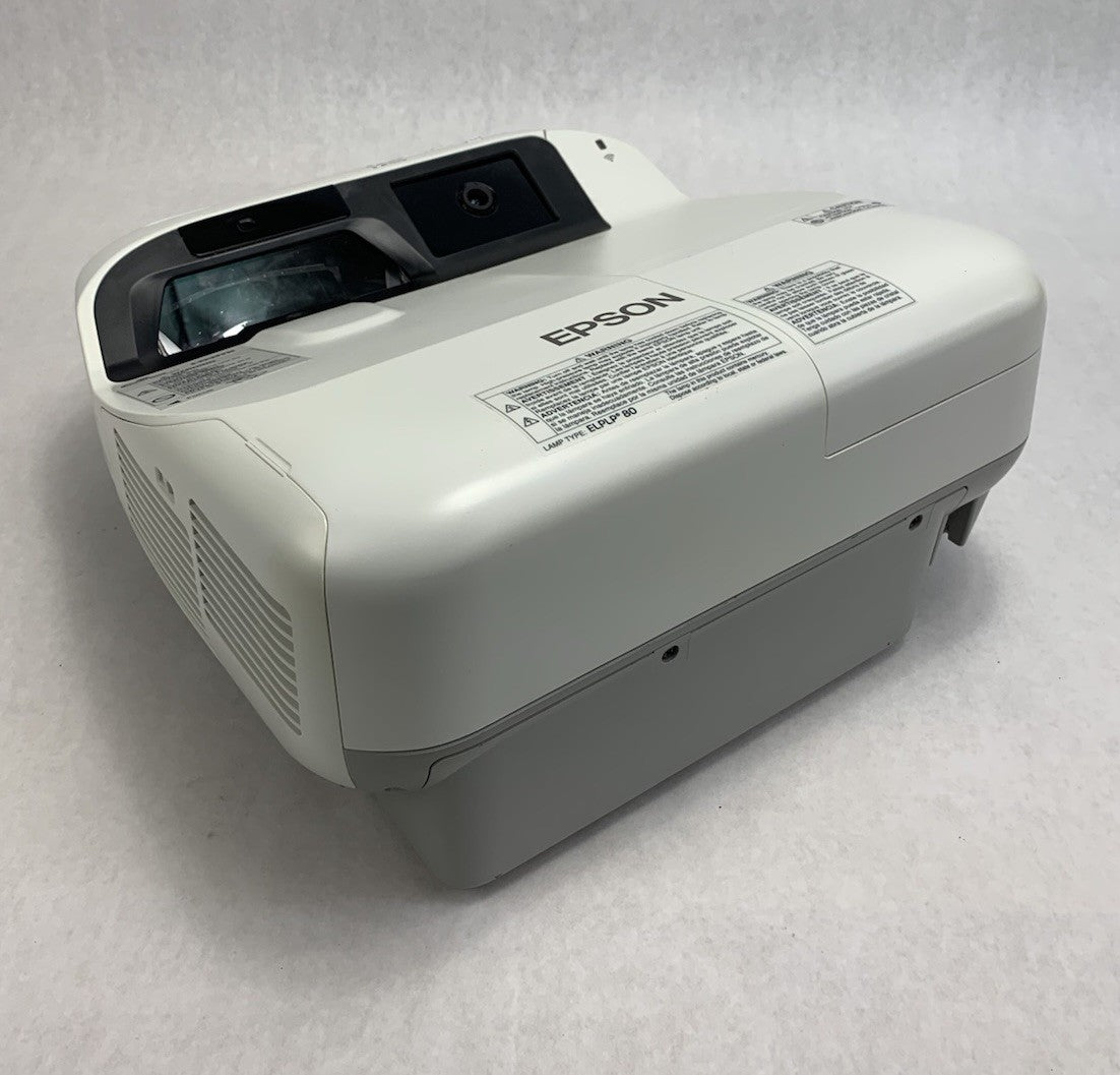 Epson H599A BrightLink 595Wi LCD Lamp Projector 1351 Lamp Hours No Remote0