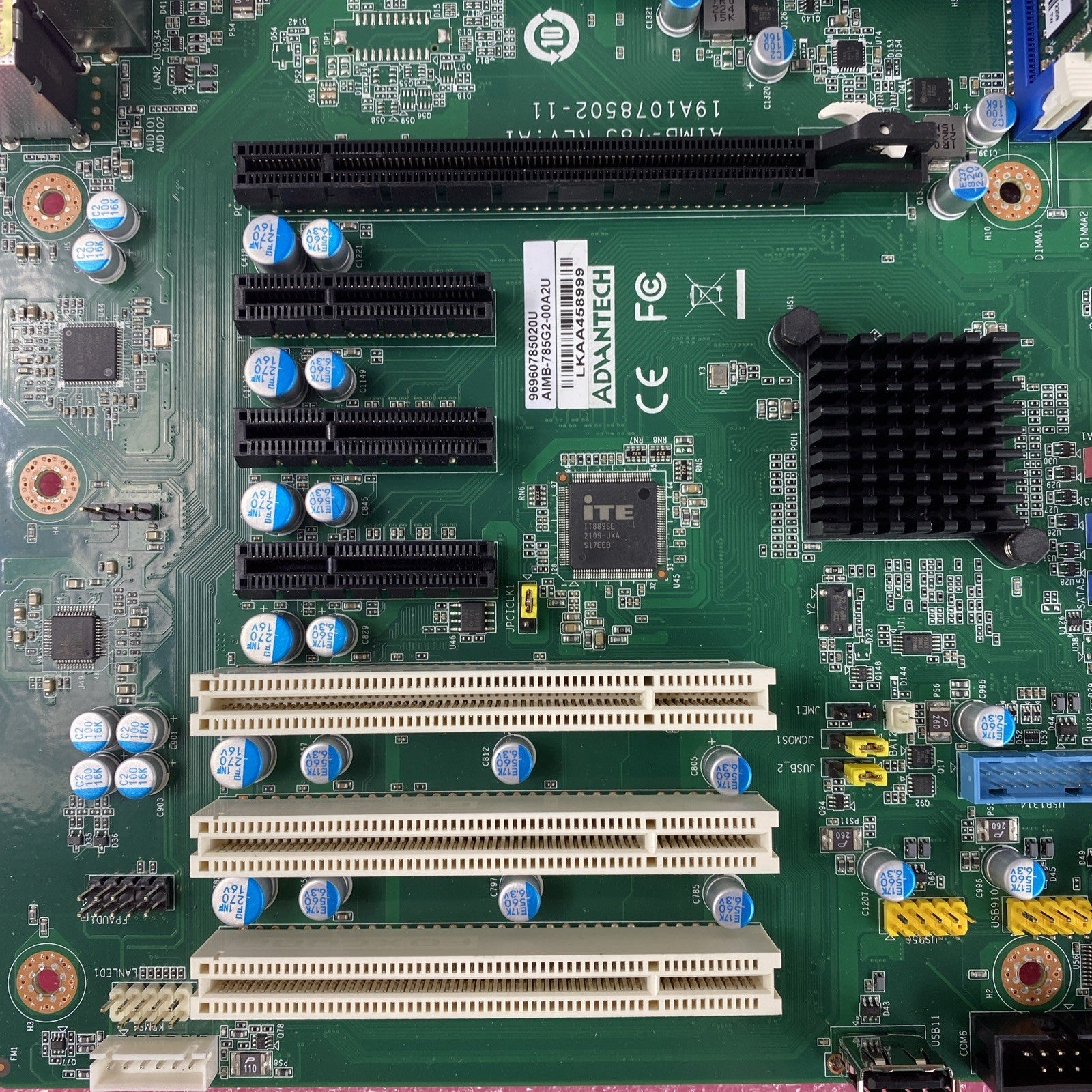 Advantech AIMB-785 Motherboard Intel Core i7-7700 3.60GHz 8GB RAM w/ Shield