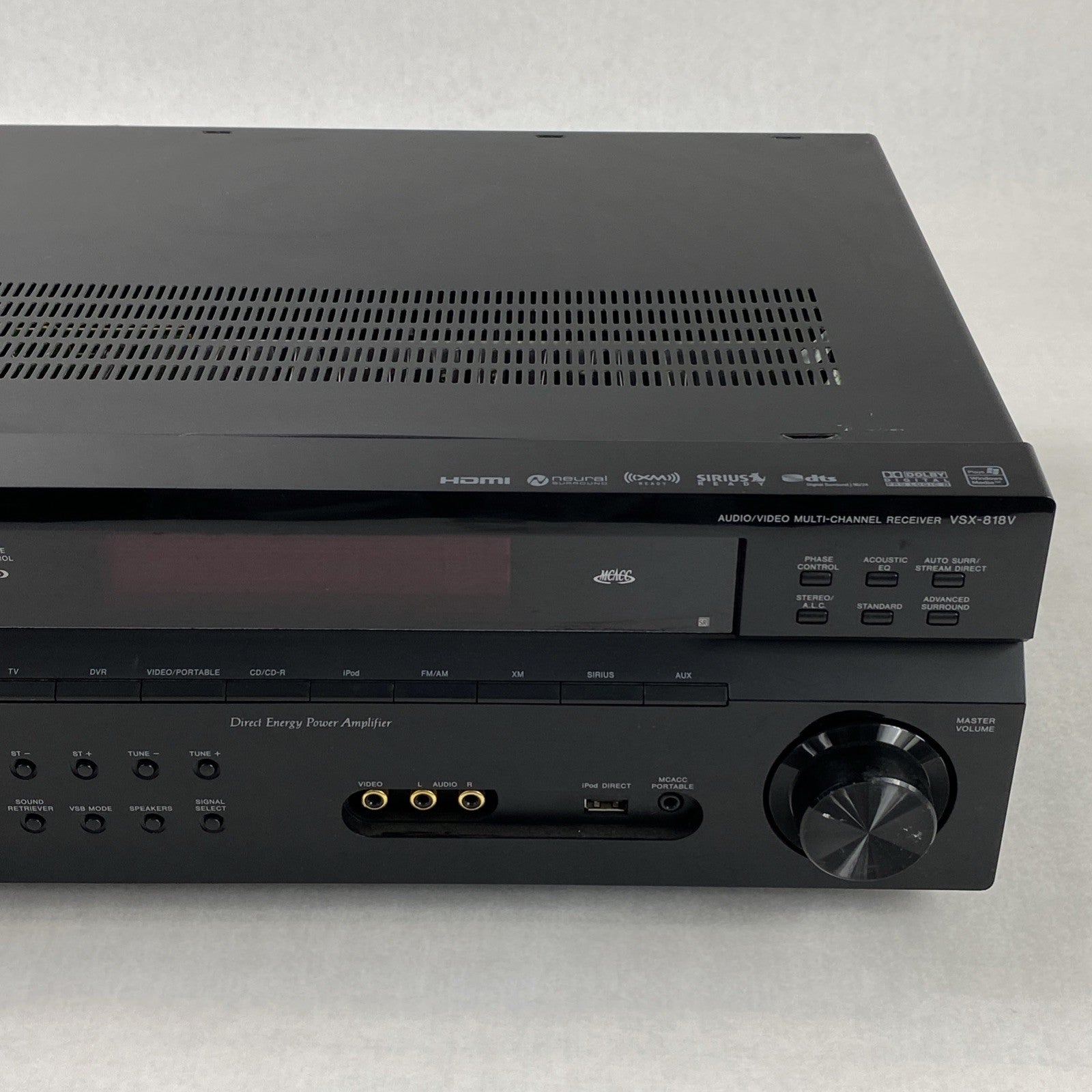 Pioneer VSX-818V Audio Video Multi Channel Receiver No Remote