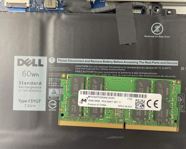 Dell Latitude 7480 14" Core i7-7600U 2.80 GHz 16 GB RAM No HDD No OS READ