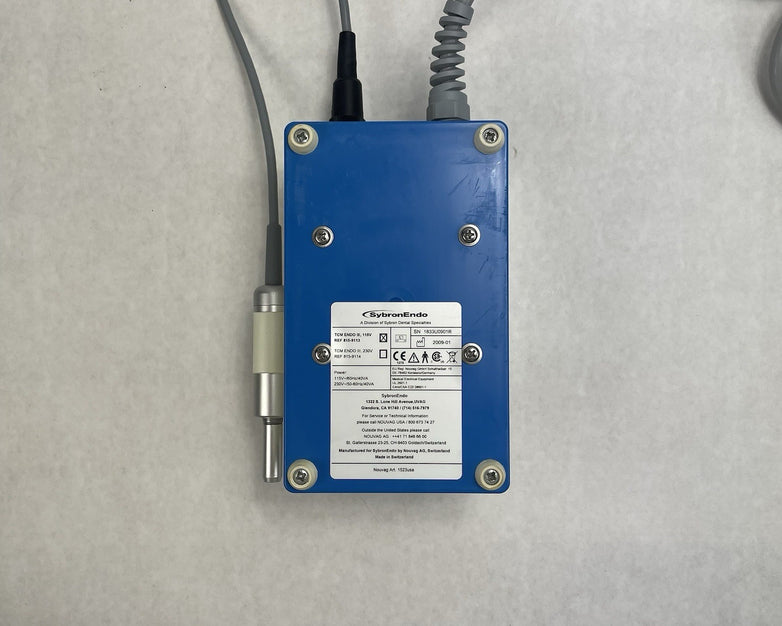 SybronEndo TCM Endo III Endodontic Motor with Handpiece No Pedal Power Tested