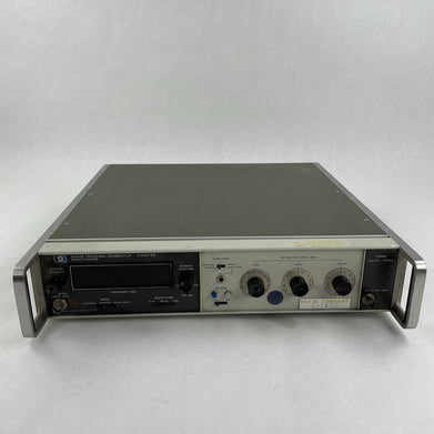 Hewlett-Packard HP 8443A Tracking Generator Counter .5 1300MHz Untested