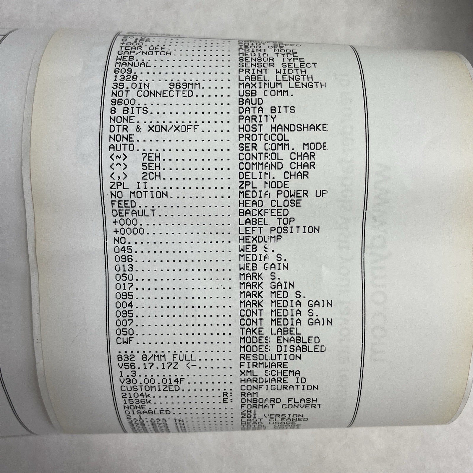 Zebra GX420t USB Thermal Transfer Label Printer For Parts