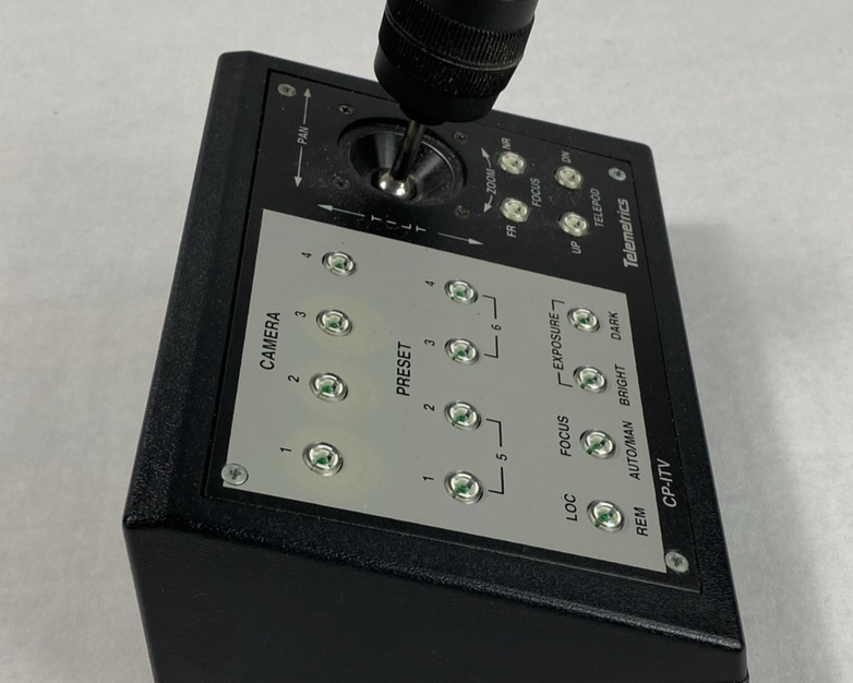Telemetrics CP-ITV-D300 Camera Control Panel No AC Adapter Untested