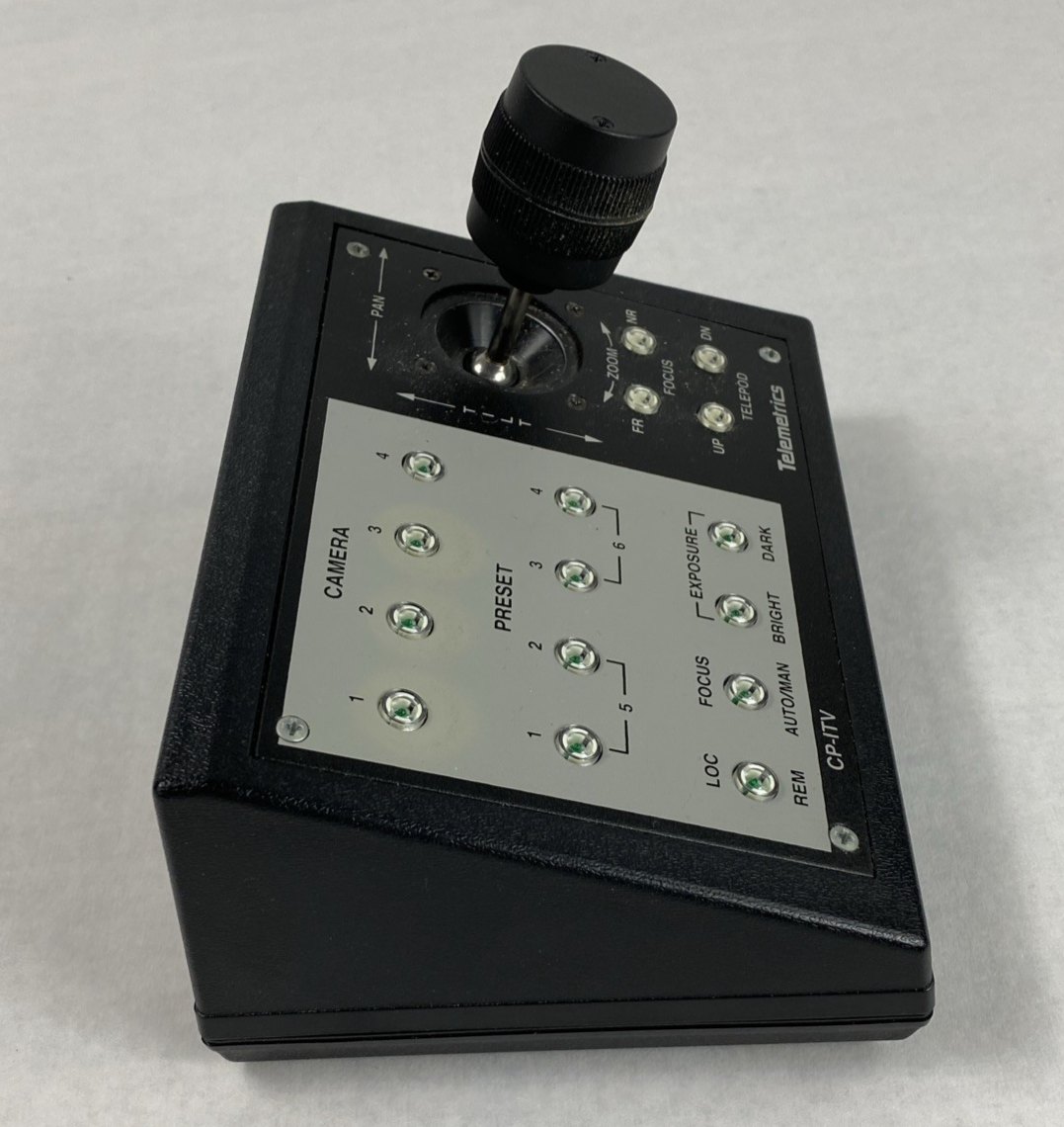 Telemetrics CP-ITV-D300 Camera Control Panel No AC Adapter Untested