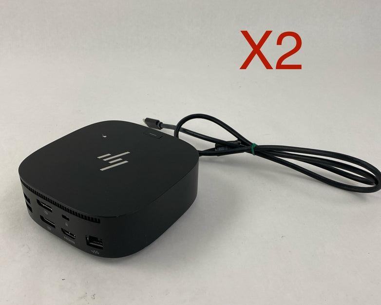 HP HSN-IX02 USB-C Dock G5 - No AC Adapter Lot of 2