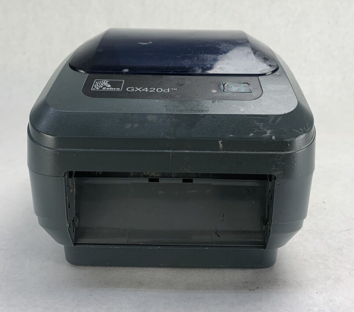 For Parts or Repair Zebra GX420d Thermal Printer 24Vdc