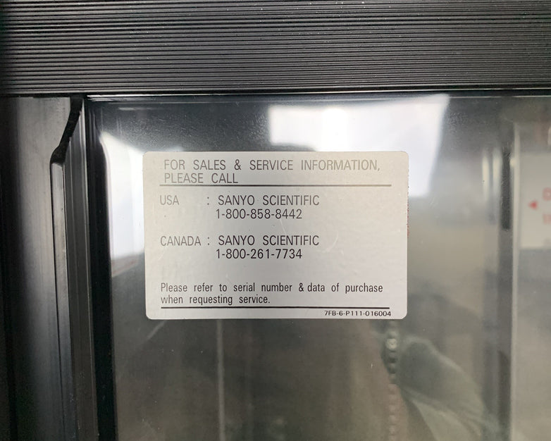 Sanyo MPR-1013r Medicool Pharmaceutical Refrigerator 1034L 115V Powers Cools