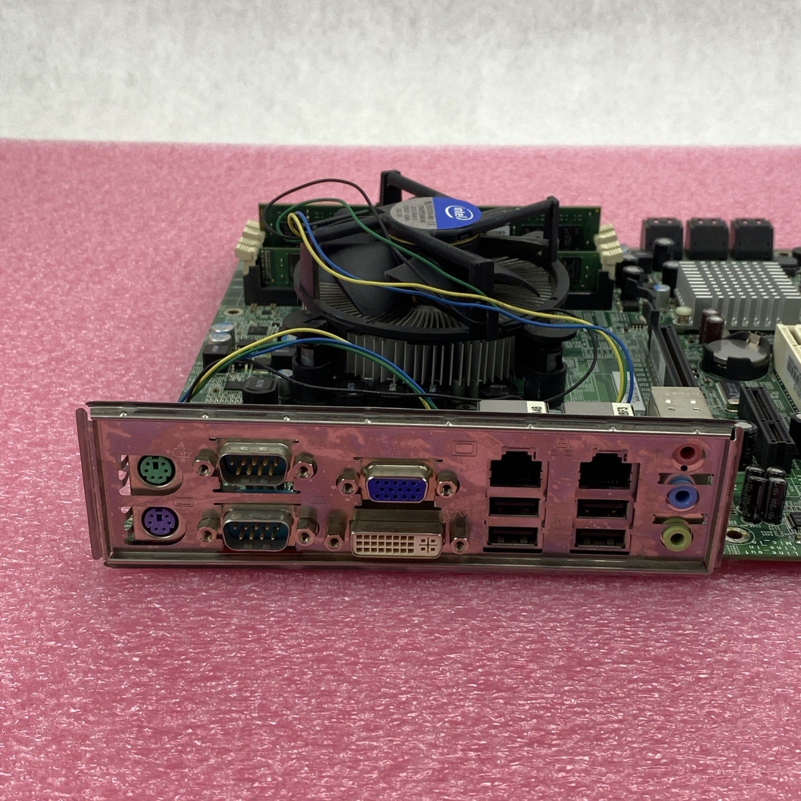 DFI PT330 Motherboard Intel Core i5-660 3.3GHz 4GB RAM w/ Shield