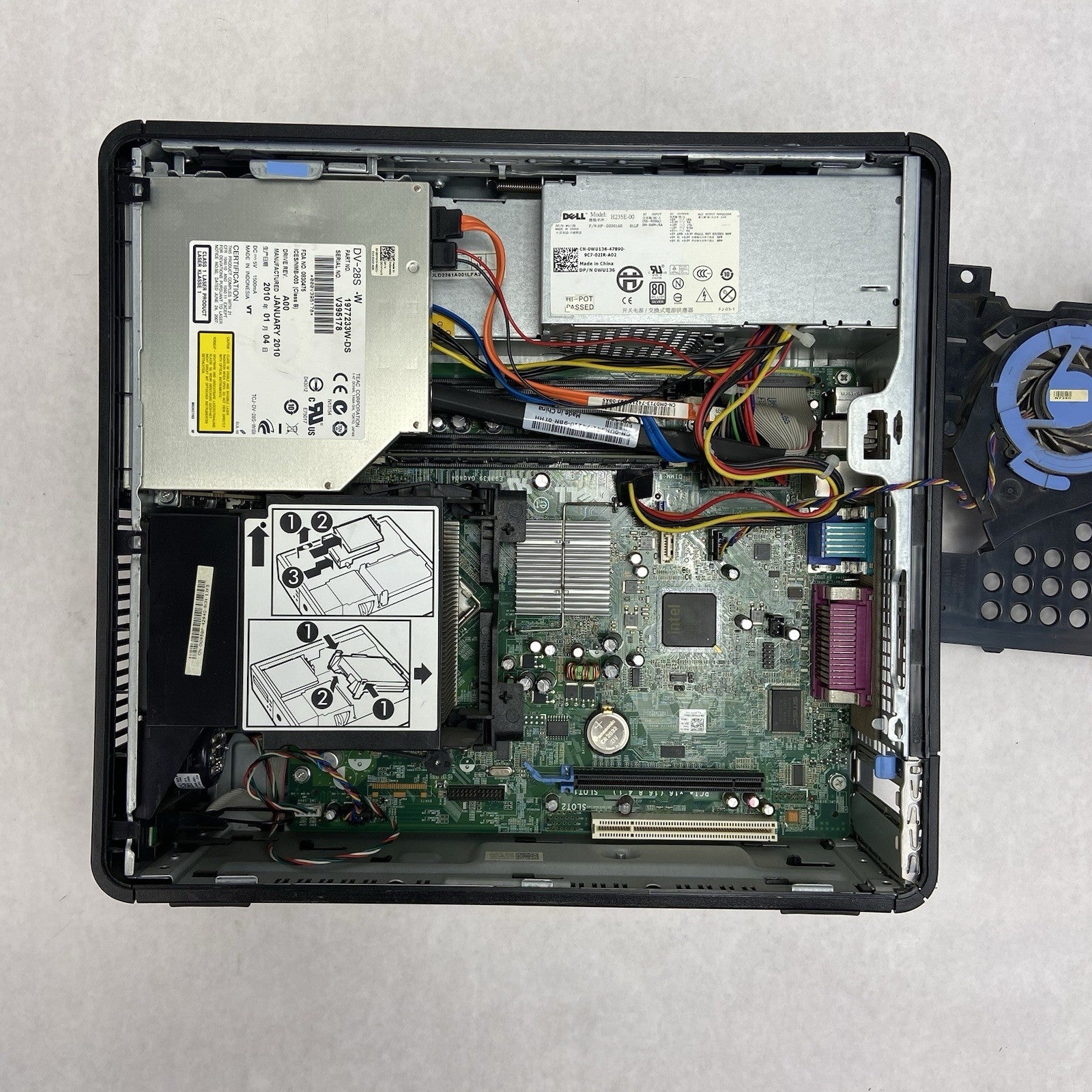 Dell Optiplex 780 SFF Intel Core 2 Duo E8400 3GHz 2GB RAM No HDD No OS11