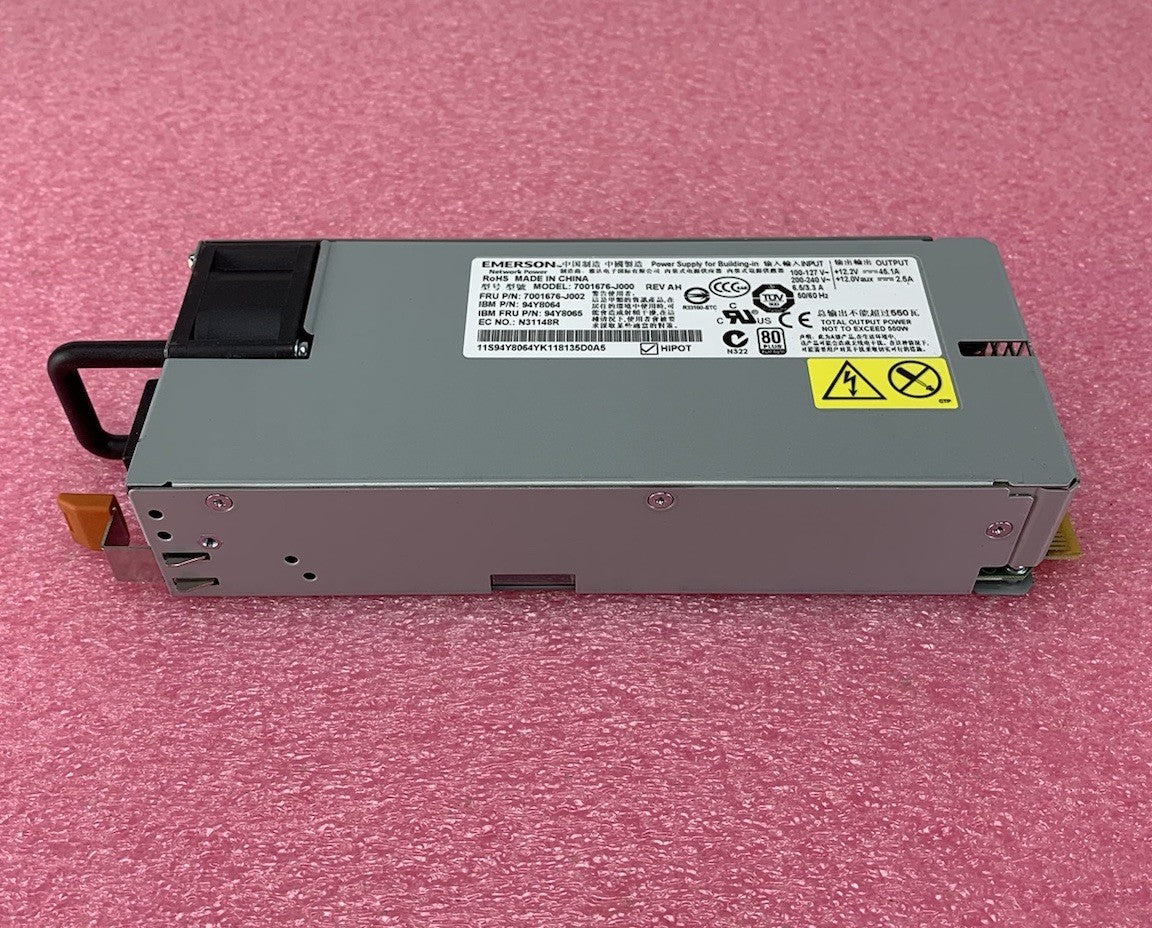 Emerson 7001676-J000 550W Power Supply (Lot of 2)