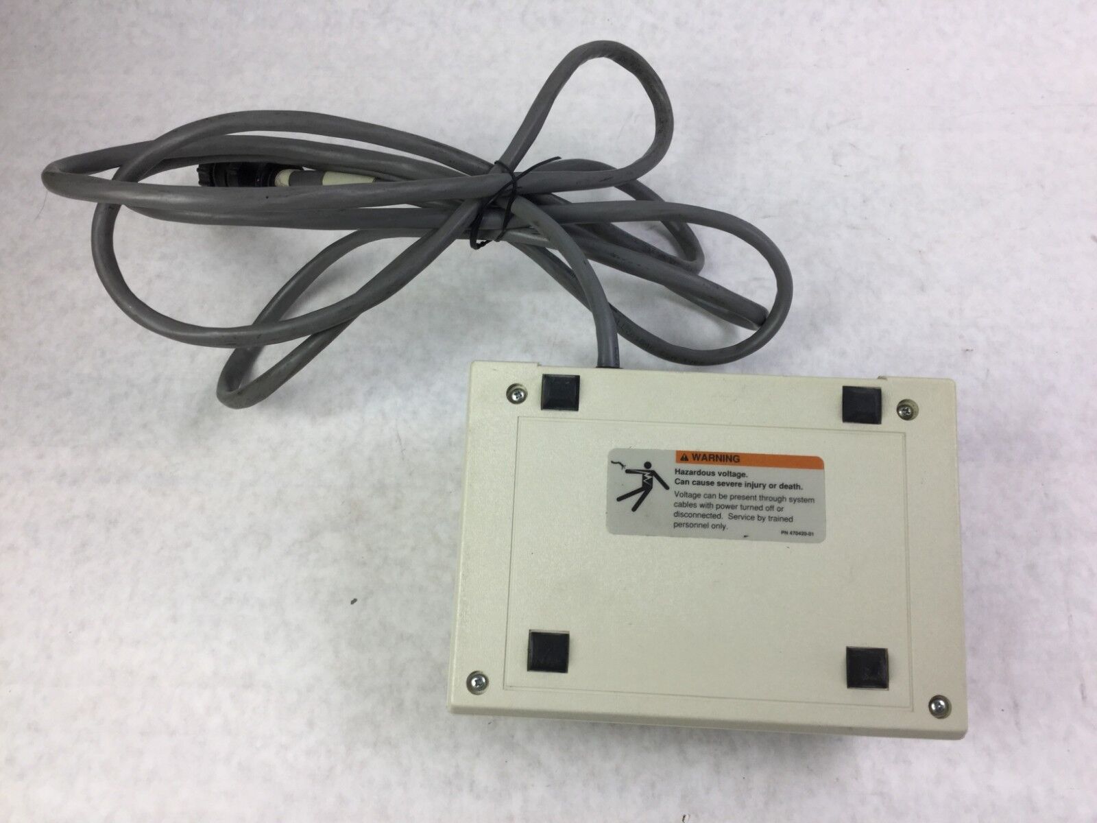 MTS TestStar II  Emergency Stop