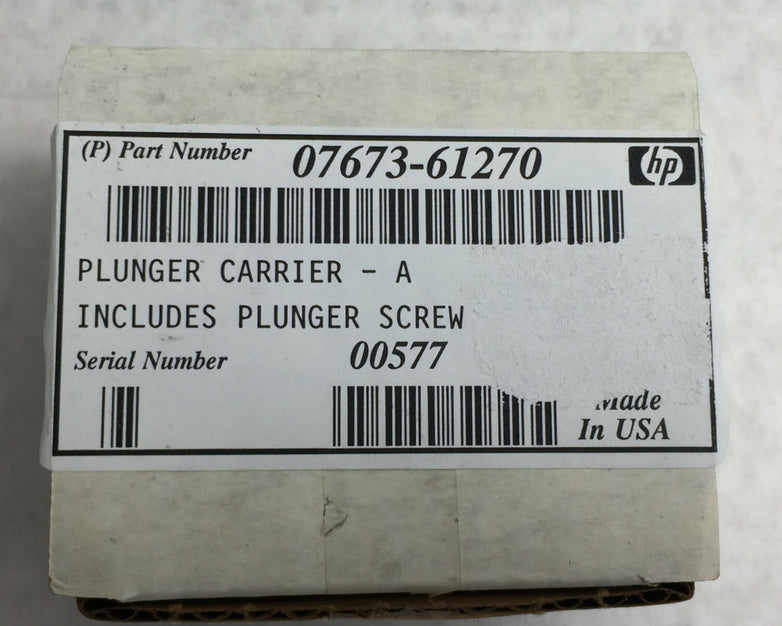 Agilent hp Plunger Carrier  07673-61270