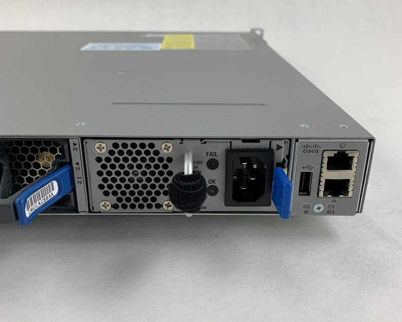 Cisco N3K-C3172TQ-10GT 48-Port 10GbEv 6x 40GbE Switch 2x Power Sup Tested Reset