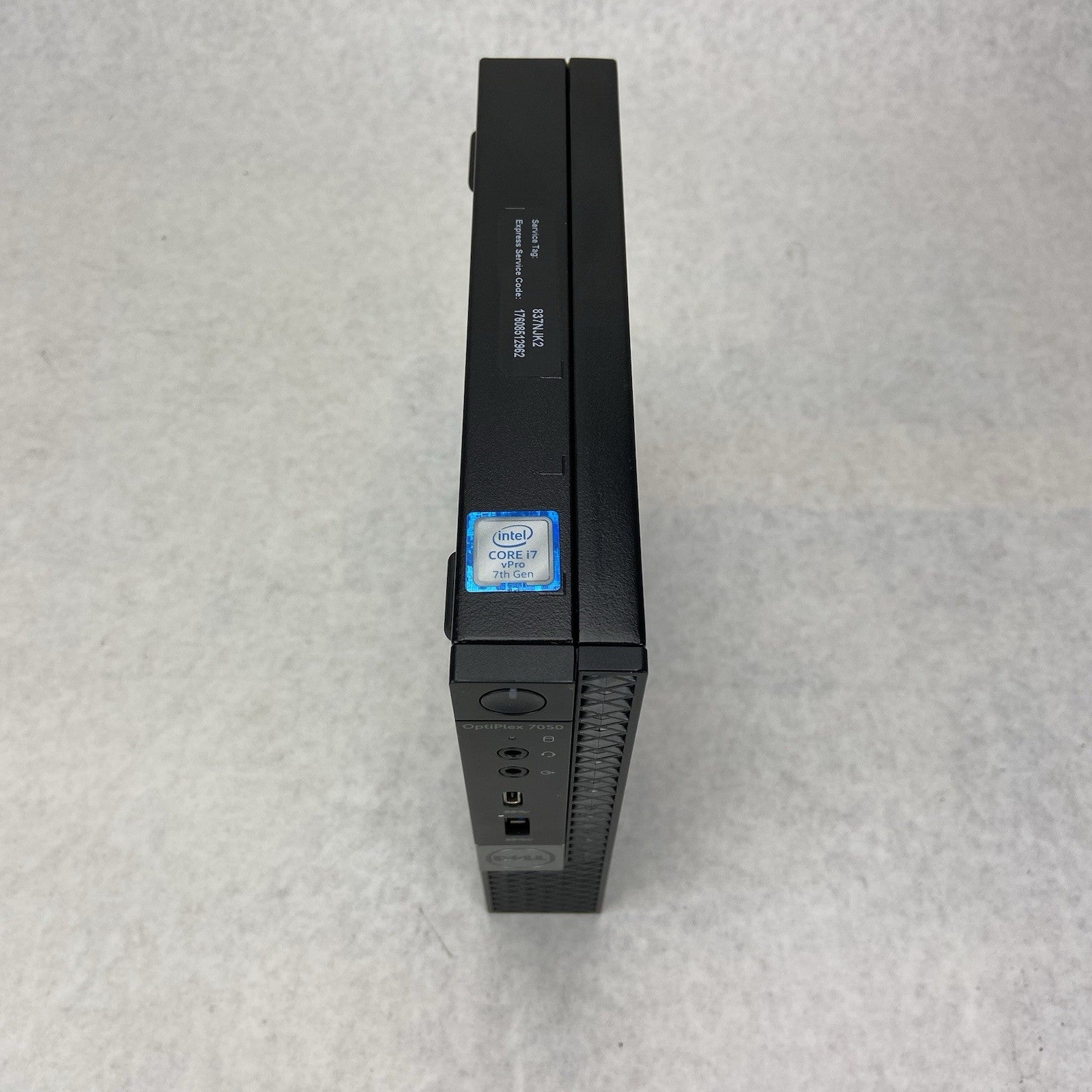 Dell Optiplex 7050 Micro Intel Core i7-7700T 2.9GHz 8GB RAM w/AC No HDDOS2