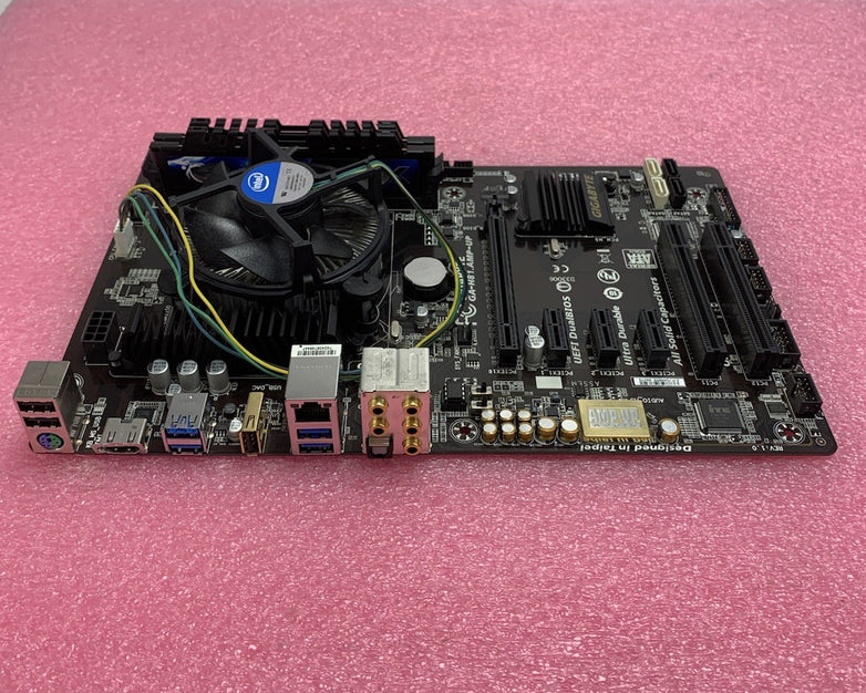 Gigabyte GA-H81.AMP-UP Motherboard Intel Pentium G3220 3.0GHz 8GB RAM w/ Shield