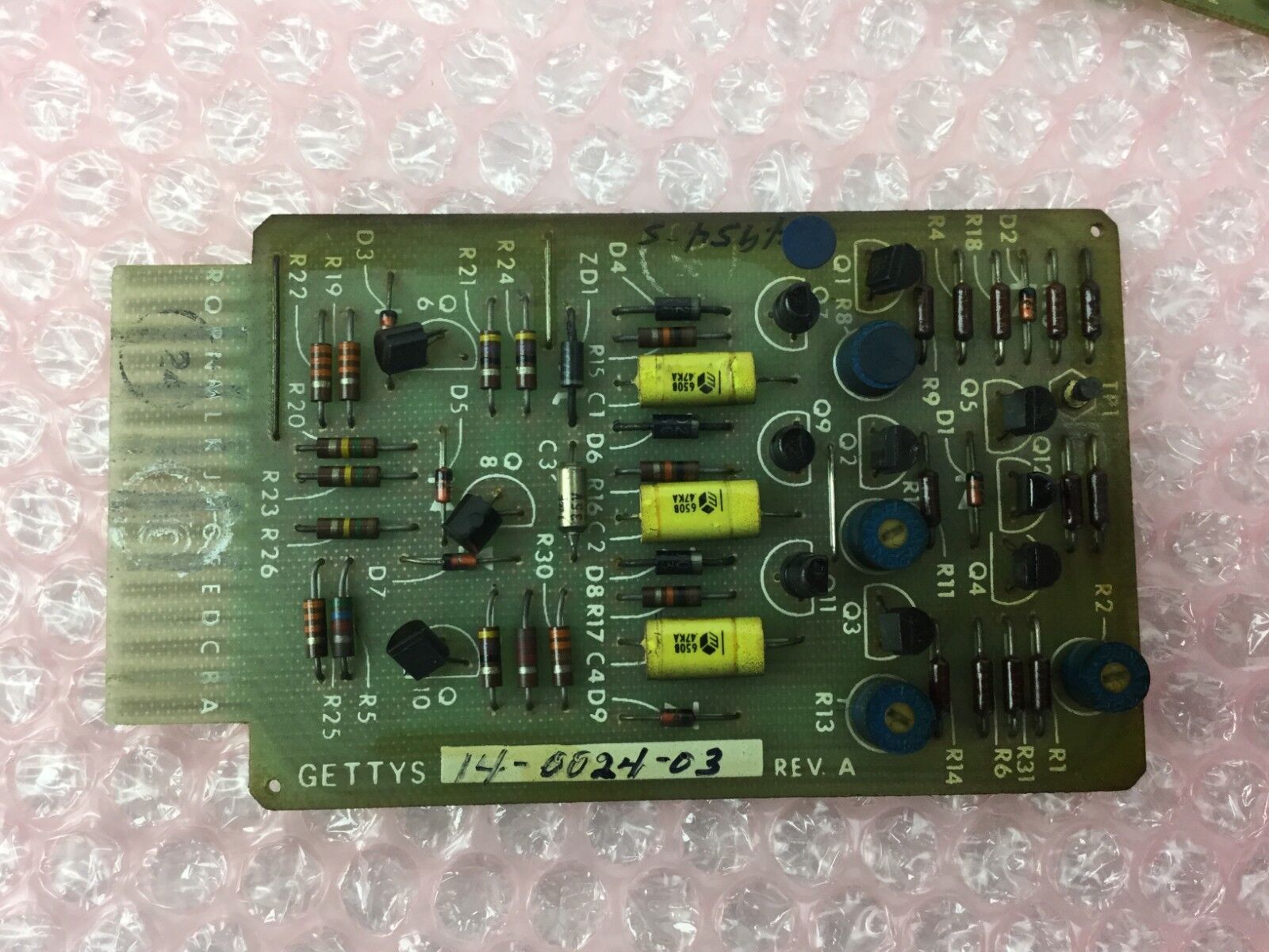 Gettys Module No. 14-0024-03 Circuit Board Lot of 3