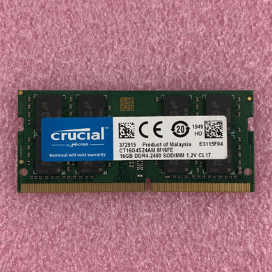 Crucial CT16G4S24AM.M16FE 16 GB DDR4 240MHz PC4-19200 Laptop Memory RAM
