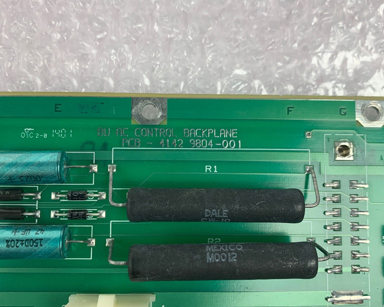 BU AC Control Backplane 41429812-002 Rev F H01220674