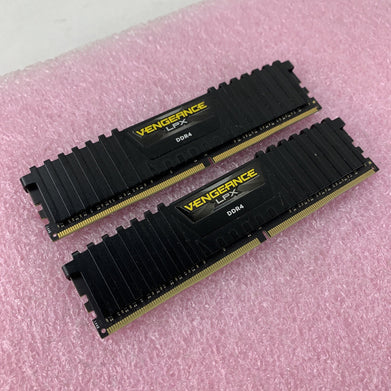 Corsair Vengeance CMK16GX4M4A2666C16 LPX Series 16 GB PC4 DDR4-2666MHz Lot of 2