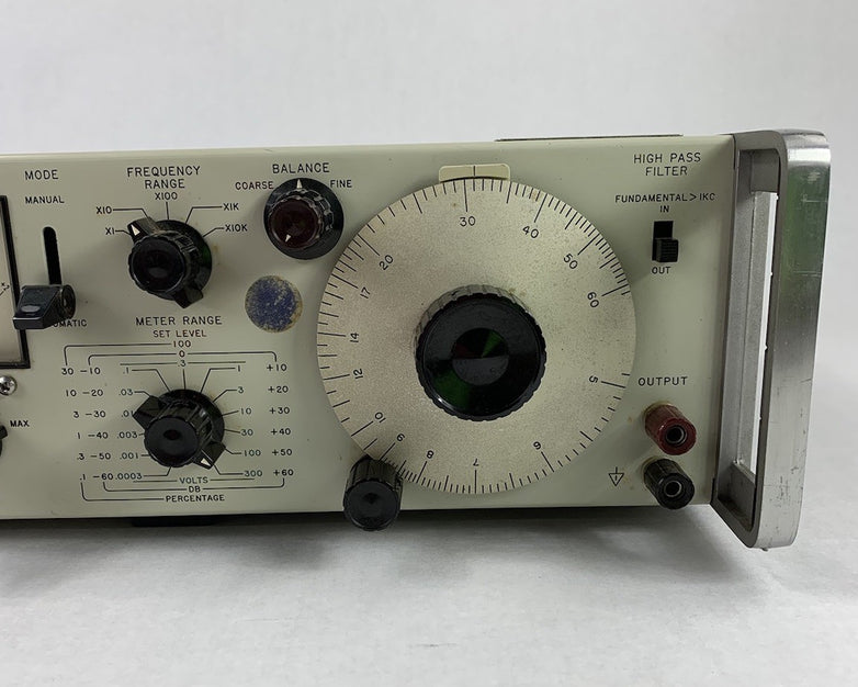 HP Hewlett-Packard 333A Distortion Analyzer - Power Tested