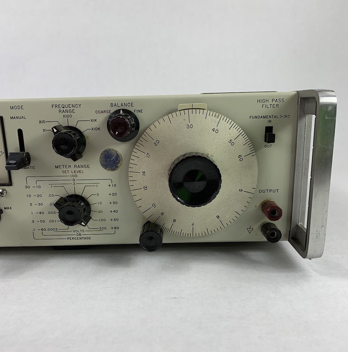 HP Hewlett-Packard 333A Distortion Analyzer - Power Tested