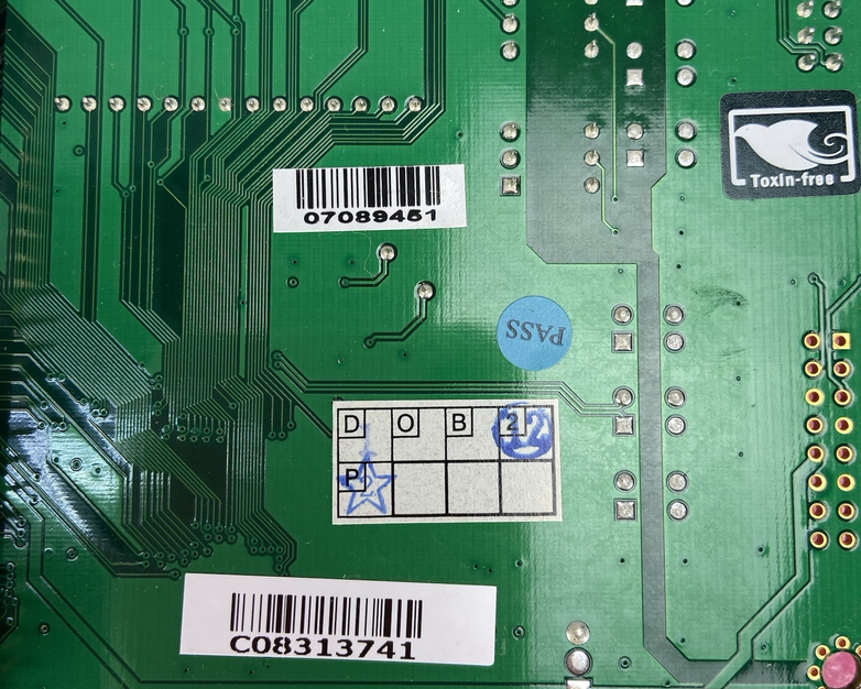 Advantech PCM-3660 REV B 1.0 Extended Network Card