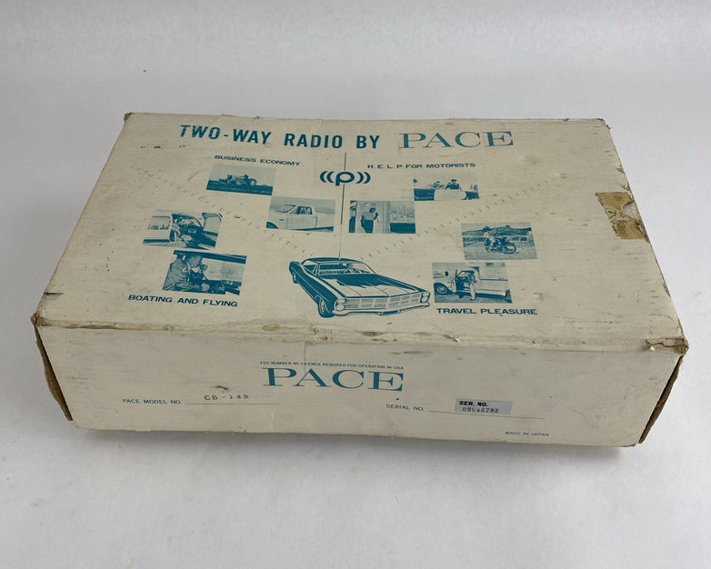 Pace CB-145 Two Way Radio Untested