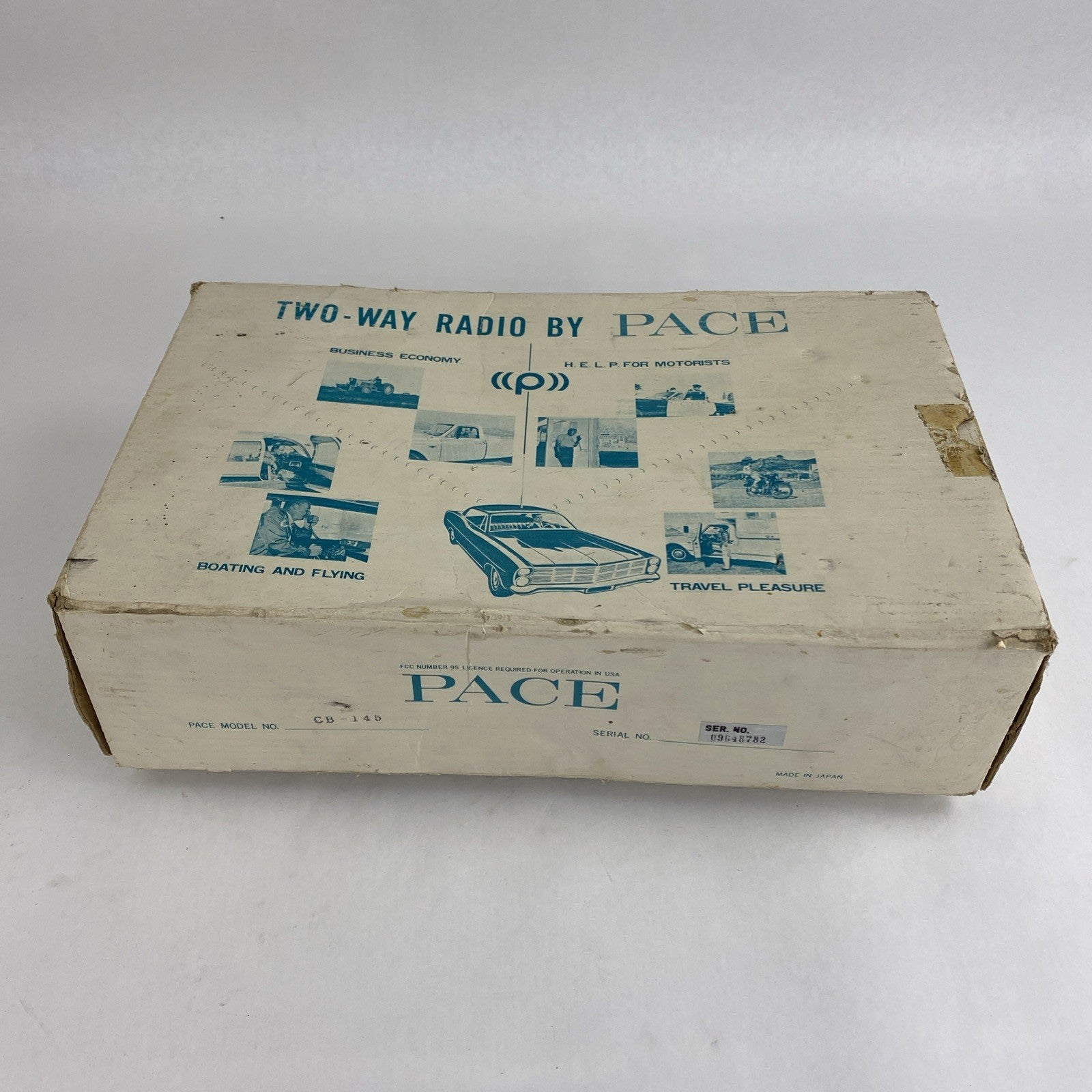 Pace CB-145 Two Way Radio Untested1