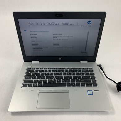 HP ProBook 640 G4 14" Intel Core i5-7200U 2.50 GHz 8 GB RAM No OS No HDD No AC