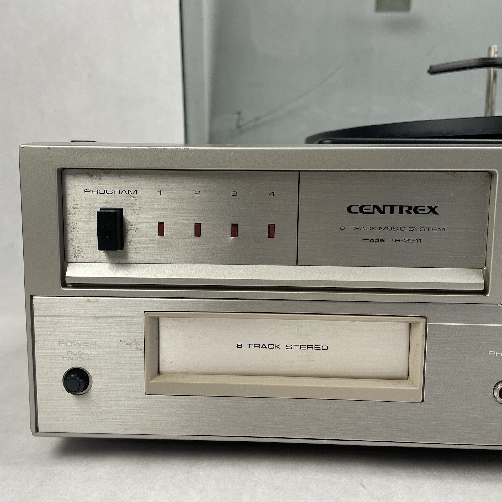 Pioneer Centrex TH-2211 8 Track Player Turntable AM FM Stereo System For Parts