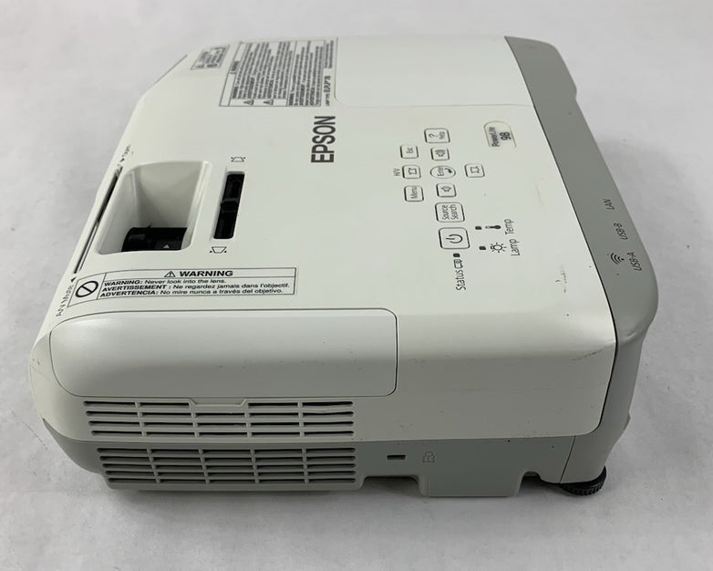 Epson PowerLite 98 H577A LCD Lamp Projector 638 Lamp Hours - No Remote