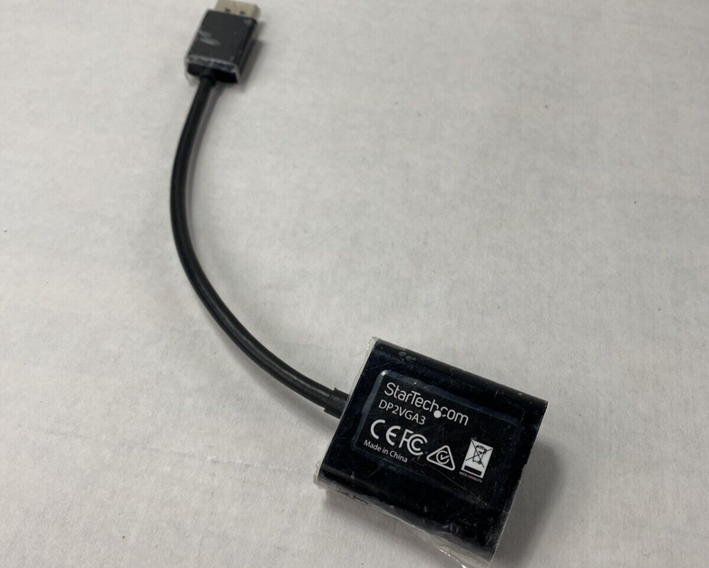 Lot of 5 StarTech DisplayPort Adapters DP2VGA3 DisplayPort Male to VGA Female