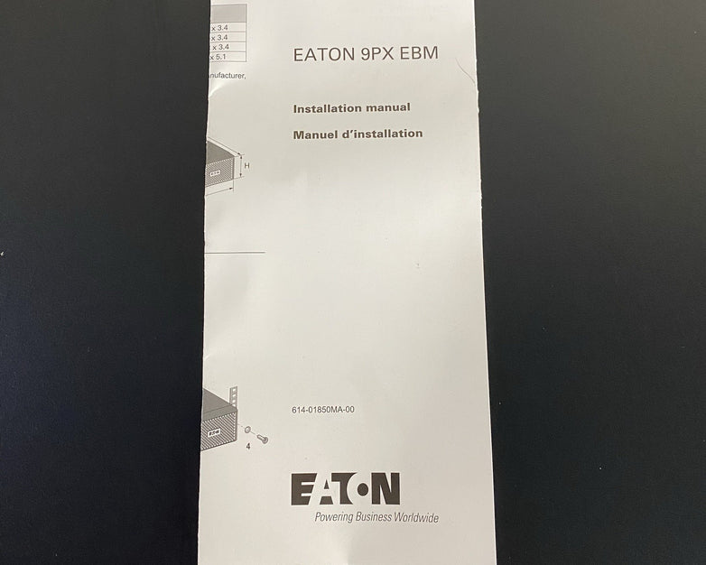 Eaton 9PXEB 9PX 72V Rack/Tower Extended Battery Module EBM 9PX Exp: 8/23