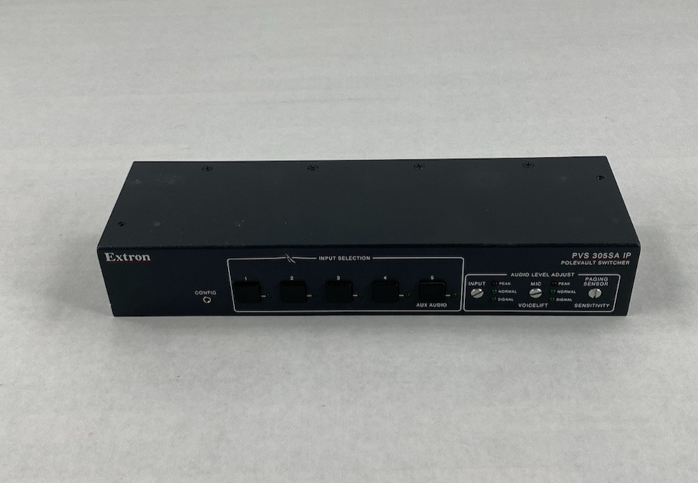Extron PVS 305SA IP Polevault Switcher No AC Adapter Untested