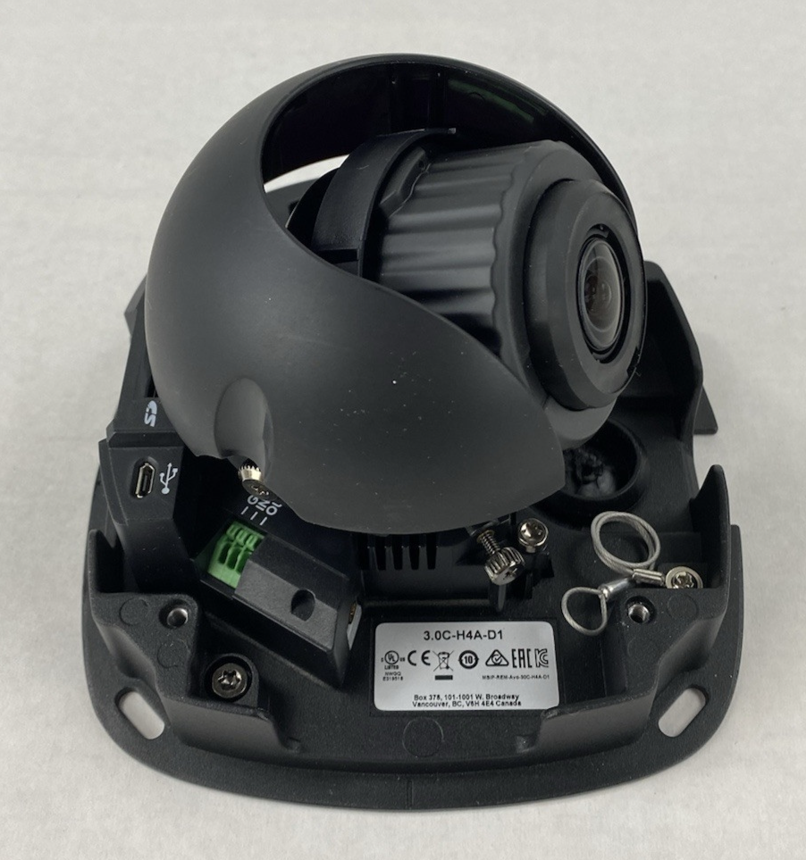 Avigilon 3.0C-H4A-D1 Dome Camera Untested