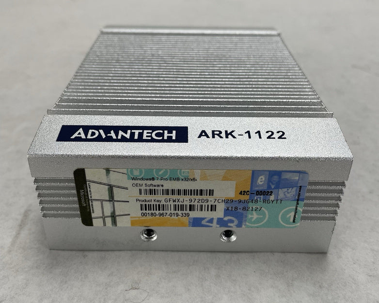 Advantech ARK-1122 Intel Atom N2600 1.60 GHz 4 GB Ram No SSD No OS