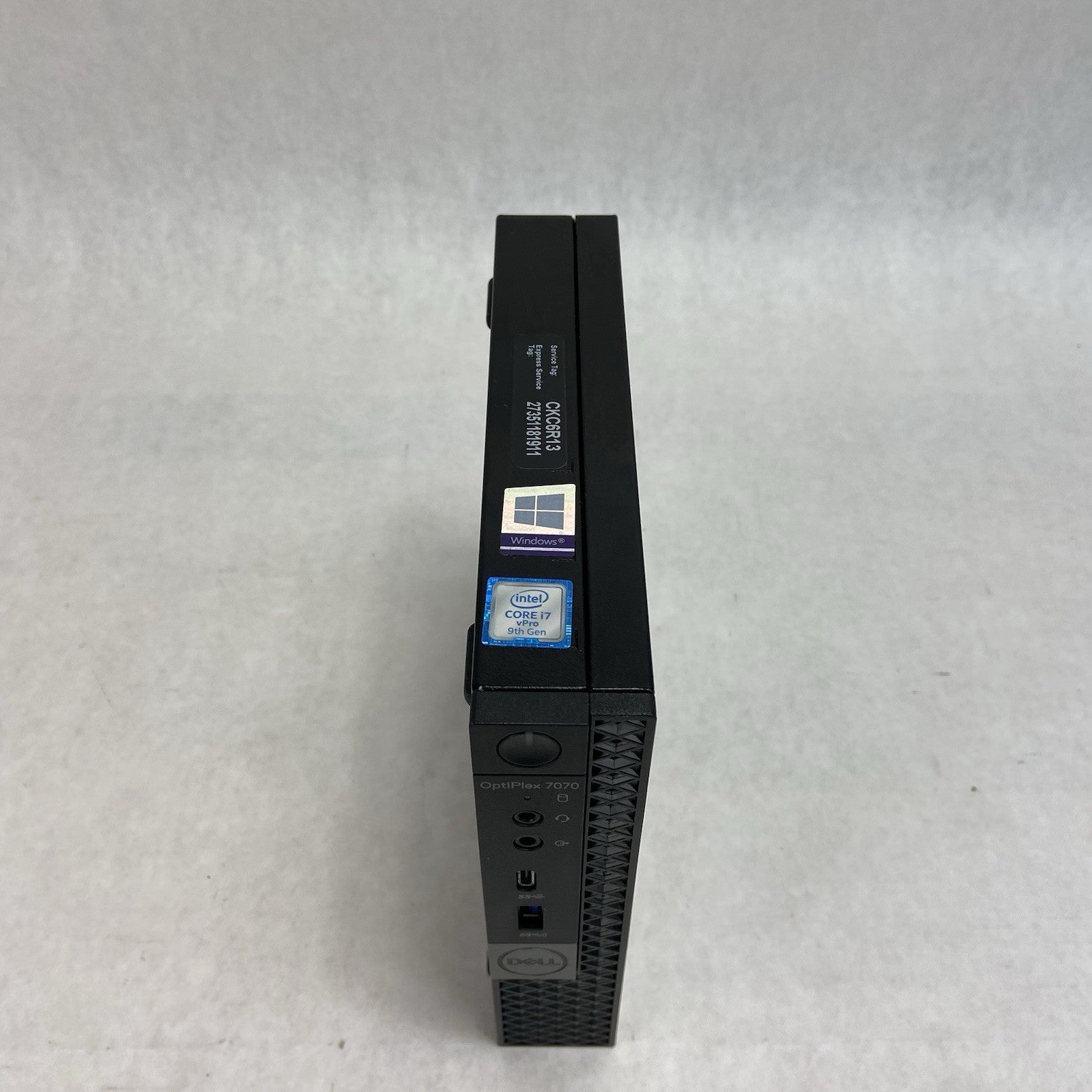 Dell Optiplex 7070 Micro Intel Core i7-9700T 2GHz 8GB RAM No AC/HDD/OS/ANT2