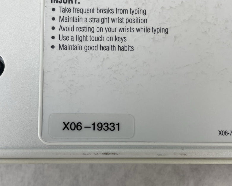 Microsoft X06-19331 Ergonomic Keyboard Tested