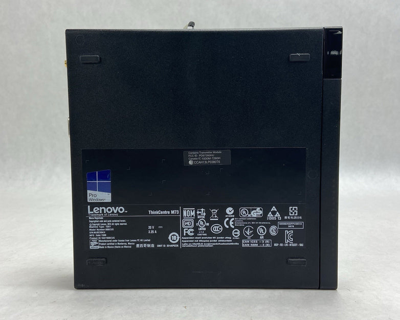Lenovo Thinkcentre M73 Micro Intel Core i5-4590T 2GHz 8GB RAM No HDDOSAC