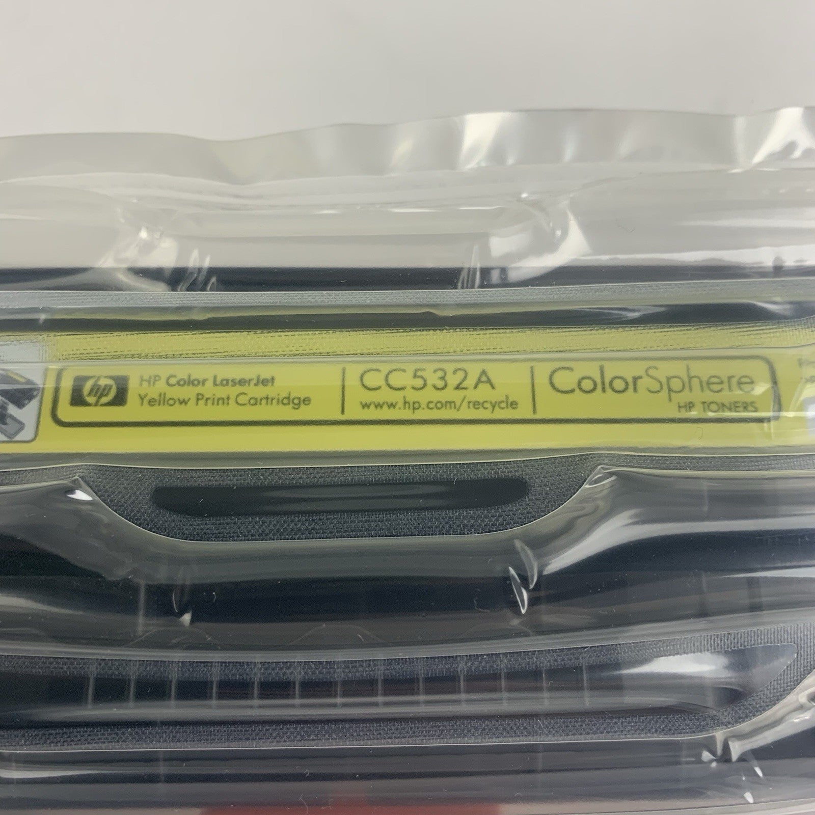 HP 304A CC532A Yellow Genuine OEM Print Cartridge Open Box Sealed Bag5